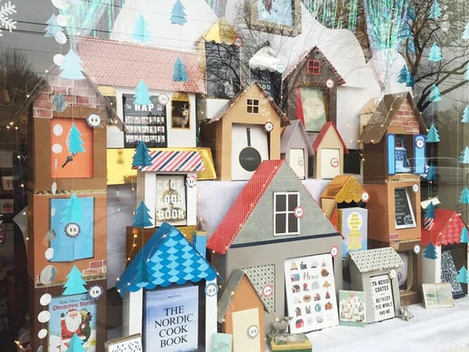 TYPE Books橱窗展示的照片